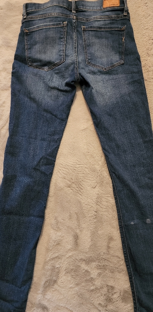 Express Barely Boot Jeans Like New